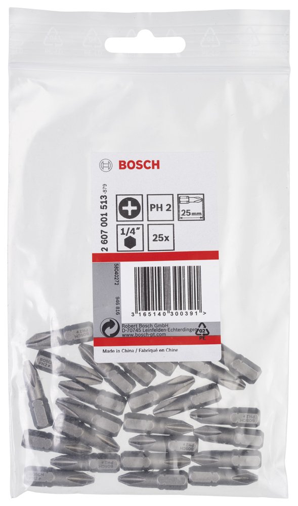 Bosch ExtraHard Vidalama Ucu PH2*25 mm 25 li