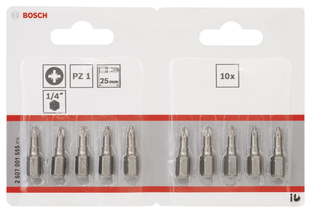 Bosch ExtraHard Vidalama Ucu PZ1*25 mm 10 lu
