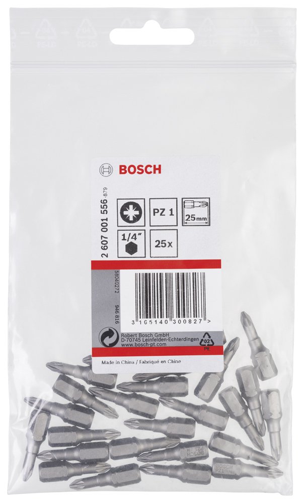 Bosch ExtraHard Vidalama Ucu PZ1*25 mm 25 li