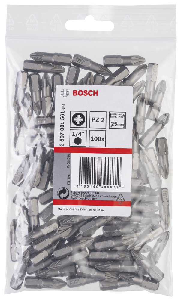 Bosch ExtraHard Vidalama Ucu PZ2*25 mm 100 lü