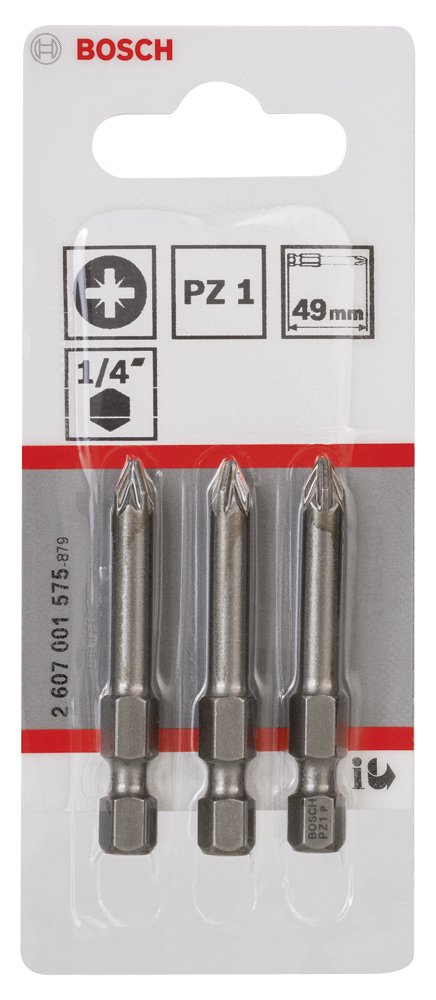 Bosch ExtraHard Vidalama Ucu PZ1*49 mm 3 lü