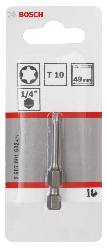 Bosch ExtraHard Vidalama Ucu T10*49 mm 1 li