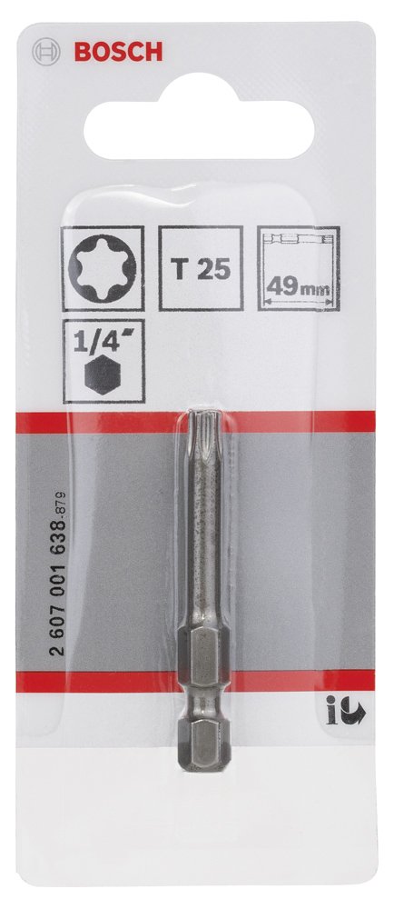 Bosch ExtraHard Vidalama Ucu T25*49 mm 1 li
