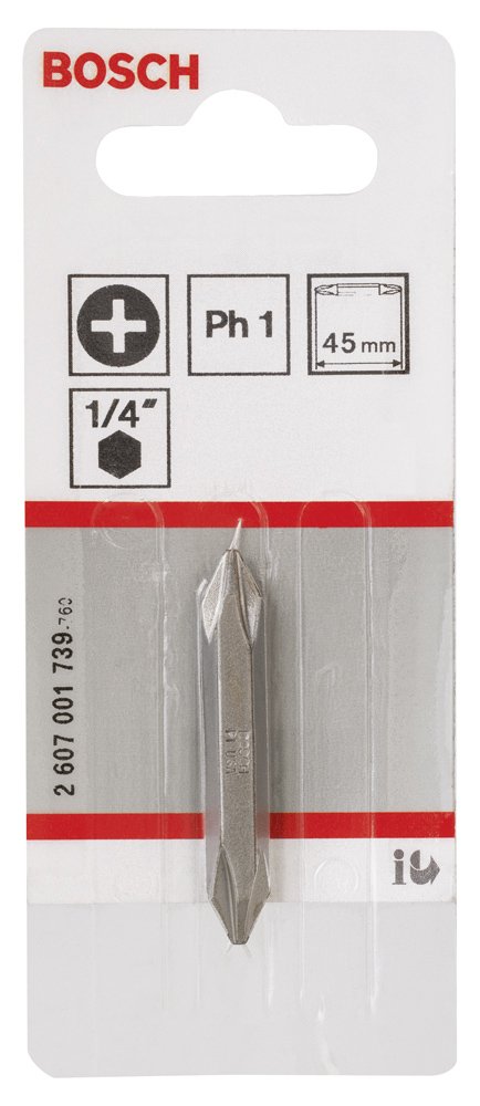 Bosch Çiftli Vidalama Ucu PH1-PH1*45 mm 1 li