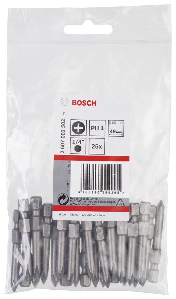 Bosch ExtraHard Vidalama Ucu PH1*49 mm 25 li