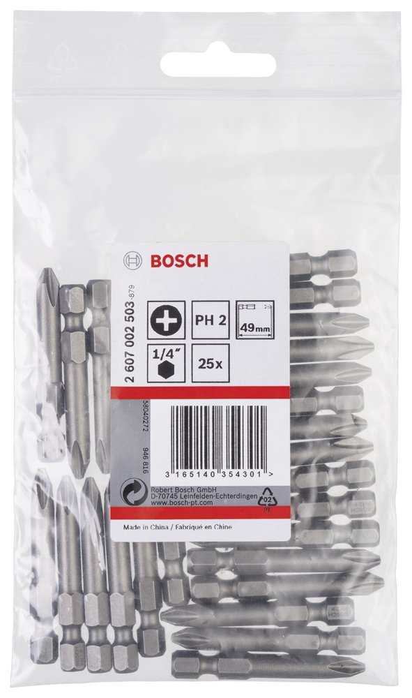 Bosch ExtraHard Vidalama Ucu PH2*49 mm 25 li