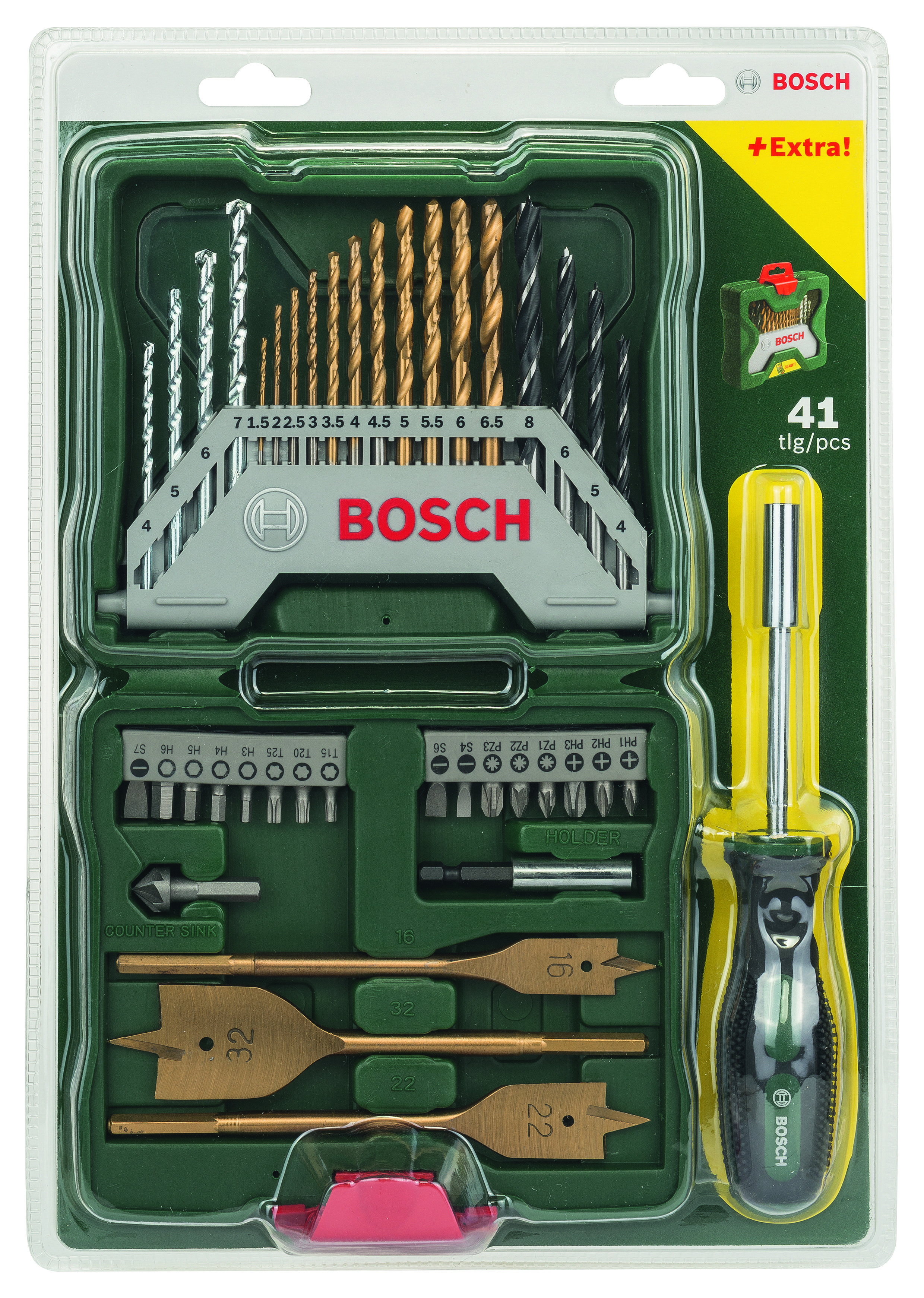 Bosch X-Line 41 Parça Vidalama&Matkap Ucu Seti