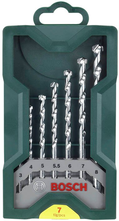 Bosch X-Line 7 Parça Taş/Duvar Matkap Ucu Seti