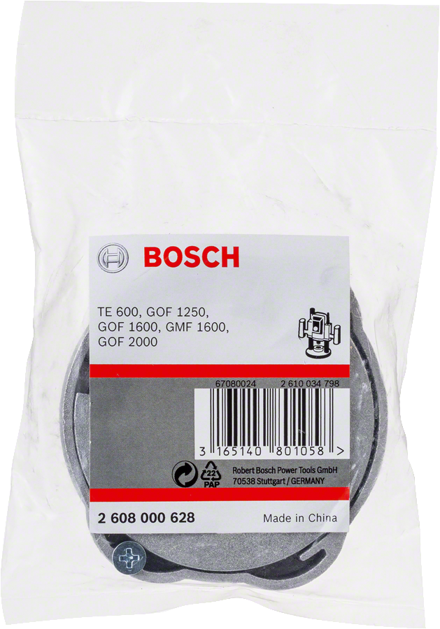 Bosch Freze Kopyalama Şablonu Adaptörü