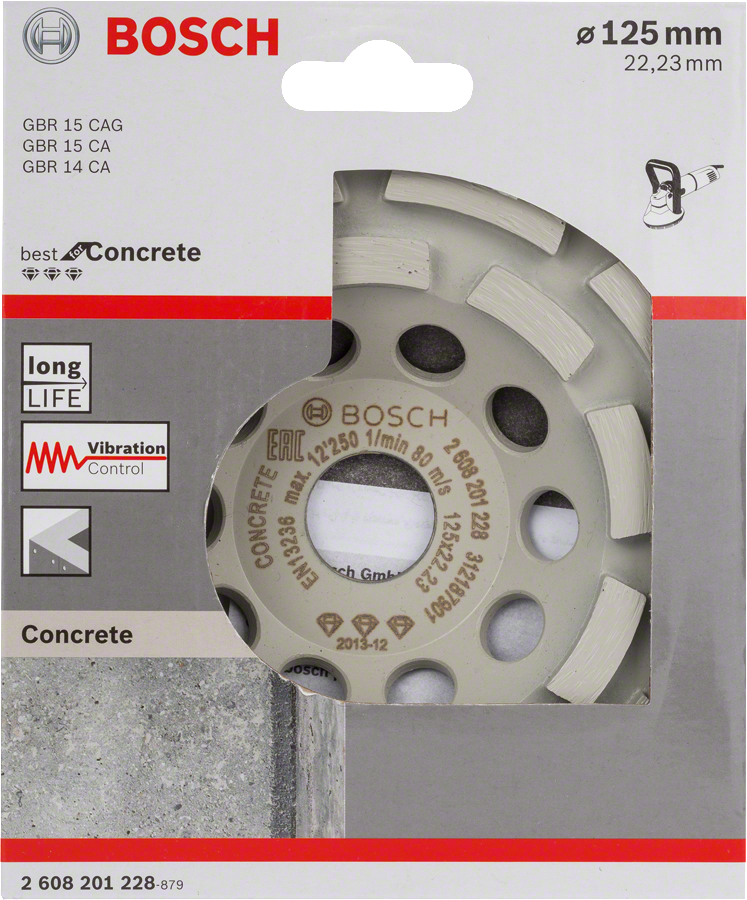 Bosch Çanak Disk BF Concrete LLife 125 mm