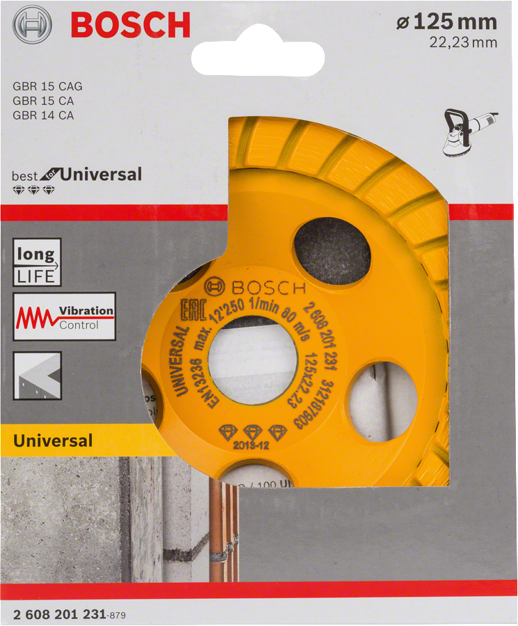 Bosch PRO MultiMaterial Çanak Disk 125 mm