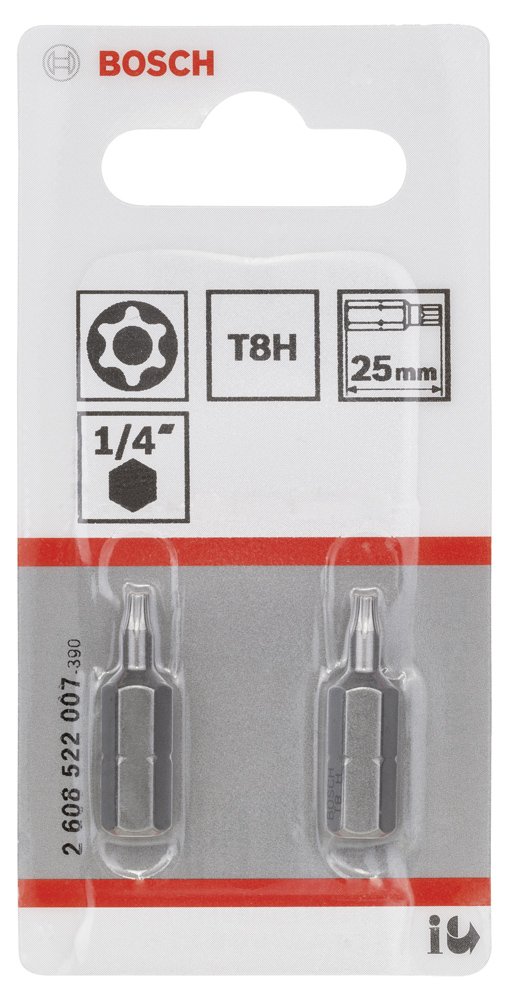 Bosch ExtraHard Vidalama Ucu T8H*25 mm 2 li