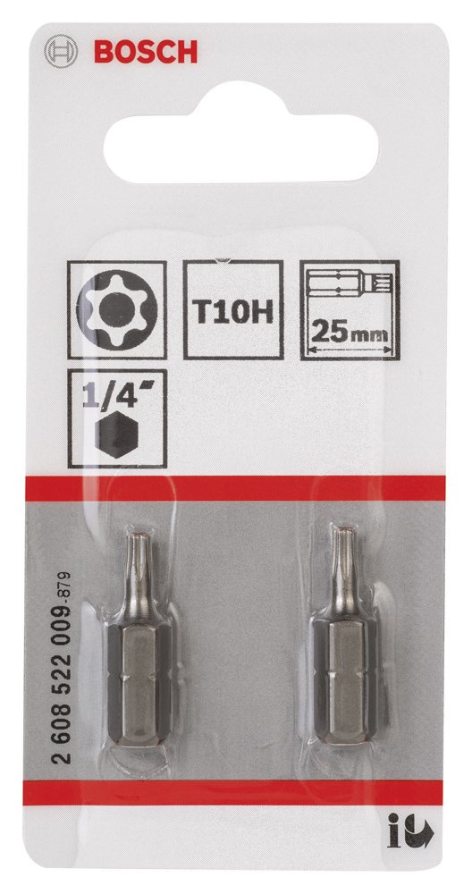 Bosch ExtraHard Vidalama Ucu T10H*25 mm 2li