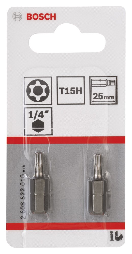 Bosch ExtraHard Vidalama Ucu T15H*25 mm 2li