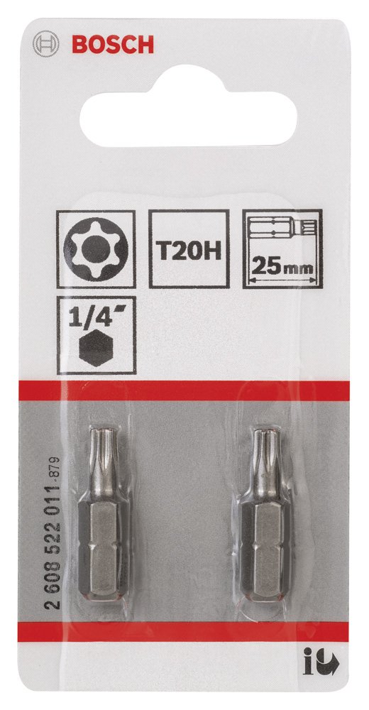 Bosch ExtraHard Vidalama Ucu T20H*25 mm 2li