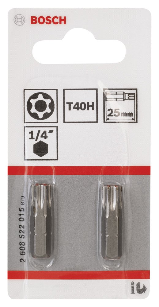 Bosch ExtraHard Vidalama Ucu T40H*25 mm 2li
