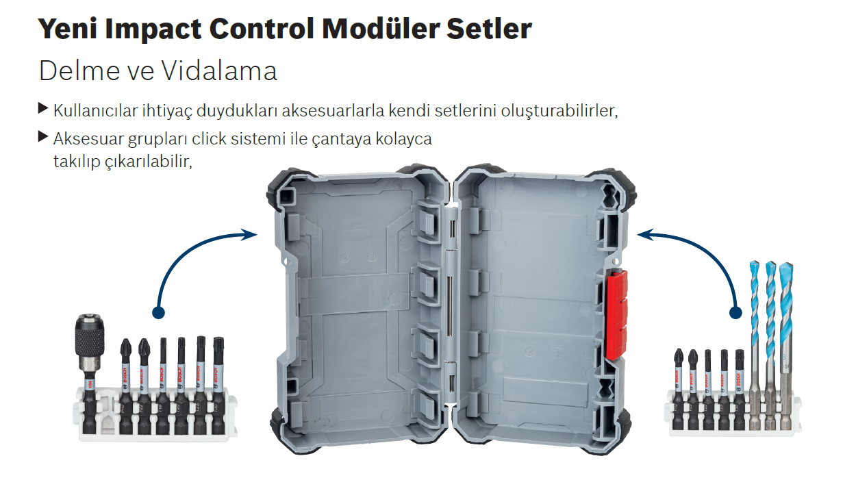 Bosch PRO Impact Vidalama Ucu PH/PZ*50mm 8 li