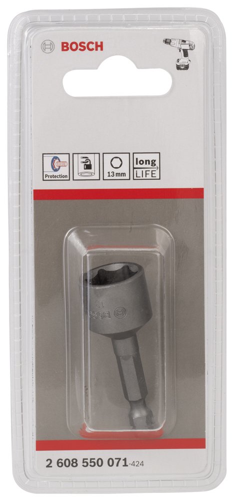 Bosch Hex Şaft Lokma Anahtar Ucu 50*13 mm M8