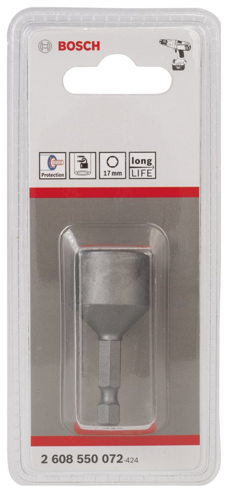 Bosch Hex Şaft Lokma Anahtar Ucu 50*17 mm M10