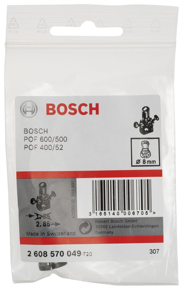 Bosch Penset Ø8mm Somunsuz GGS27/C,POF500/600…