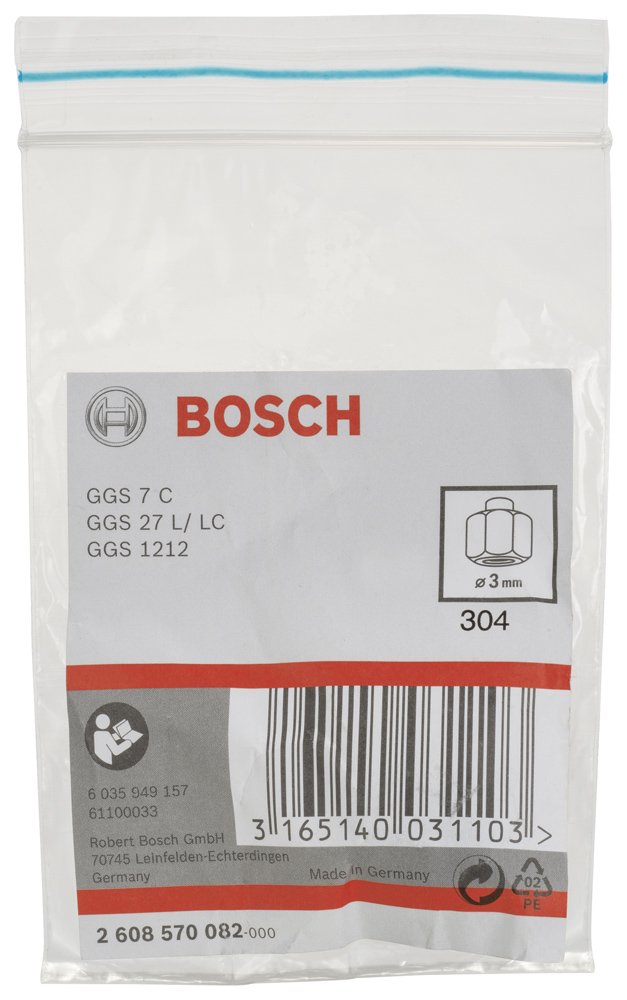 Bosch Penset Ø3mm Somunlu GGS7C/27L/LC/1212…