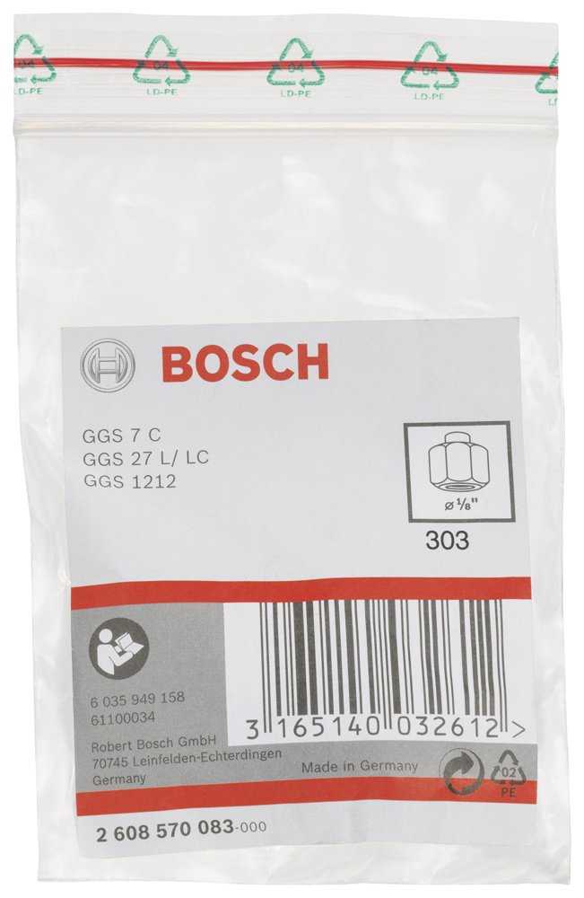 Bosch Penset Ø1/8 Somunlu GGS7C/27L/LC/1212…