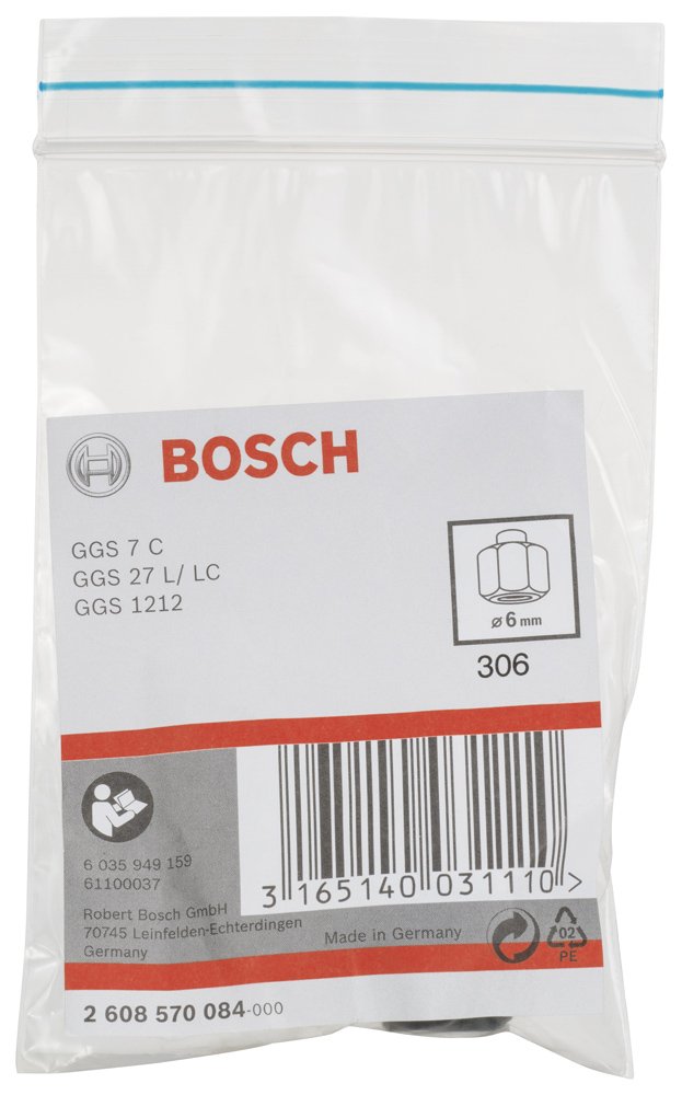 Bosch Penset Ø6mm Somunlu GGS7C/27L/LC/1212…