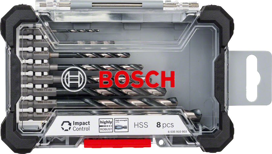 Bosch PRO Metal HSS-G Metal Matkap Ucu Seti 8 li