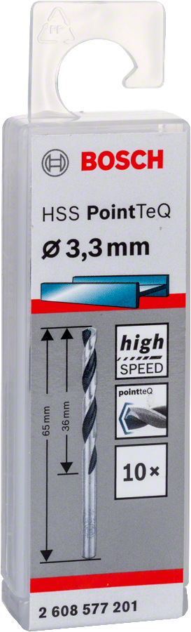 Bosch HSSPointTeQ Metal Matkap Ucu 3,3mm 10 lu