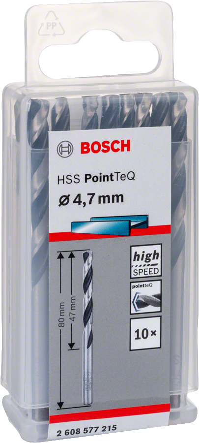 Bosch HSSPointTeQ Metal Matkap Ucu 4,7mm 10 lu