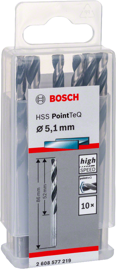 Bosch HSSPointTeQ Metal Matkap Ucu 5,1mm 10 lu