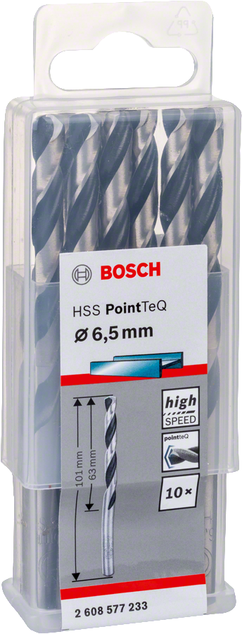 Bosch HSSPointTeQ Metal Matkap Ucu 6,5mm 10 lu