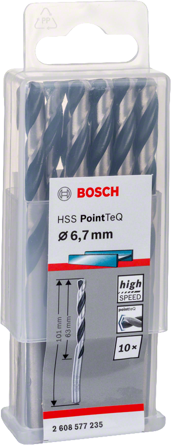 Bosch HSSPointTeQ Metal Matkap Ucu 6,7mm 10 lu