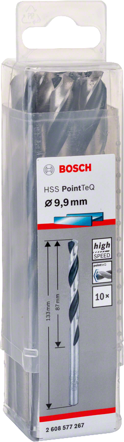 Bosch HSSPointTeQ Metal Matkap Ucu 9,9mm 10 lu