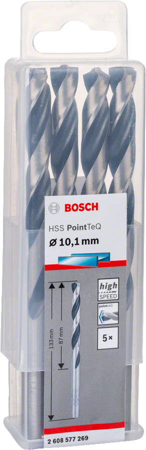 Bosch HSSPointTeQ Metal Matkap Ucu 10,1mm 5 li