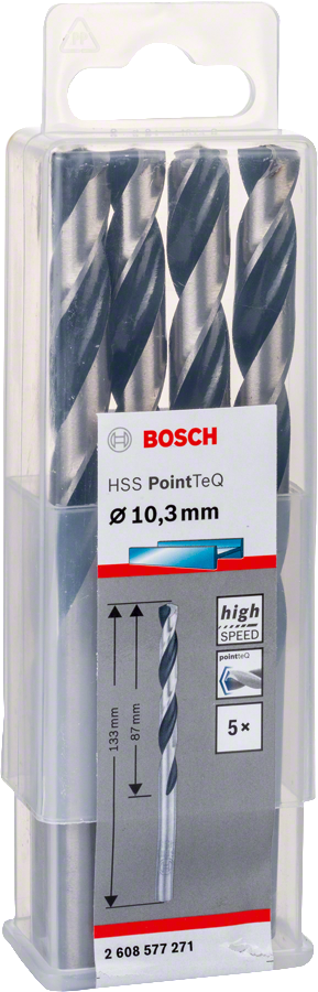 Bosch HSSPointTeQ Metal Matkap Ucu 10,3mm 5 li