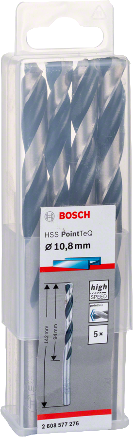 Bosch HSSPointTeQ Metal Matkap Ucu 10,8mm 5 li