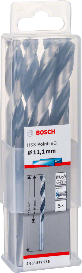Bosch HSSPointTeQ Metal Matkap Ucu 11,1mm 5 li