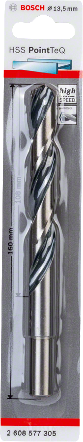 Bosch HSSPointTeQ Metal Matkap Ucu 13,5mm 1 li