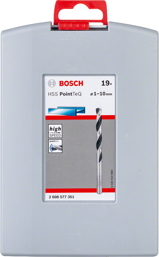 Bosch HSSPointTeQ Metal Matkap Ucu Seti 19 lu