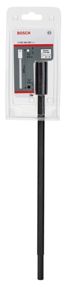 Bosch Panç Uzatma Adaptör 9.5mm HEX Şaft 305mm