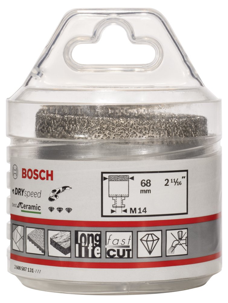 Bosch PRO Ceramic Dry Elmas Delici Uç 68*35 mm