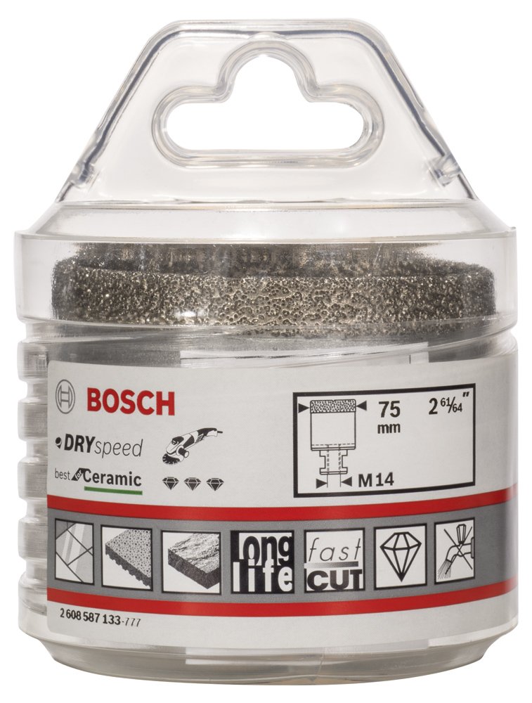 Bosch PRO Ceramic Dry Elmas Delici Uç 75*35 mm