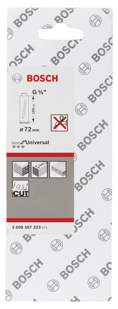 Bosch PRO Elmas Kuru Karot Uç 72*150mm G1/2