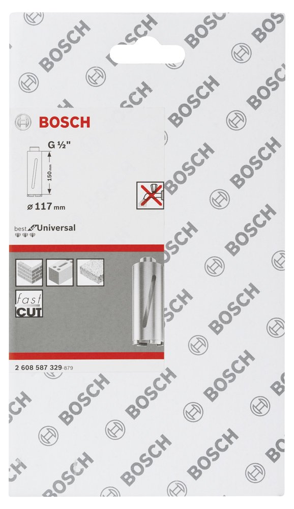 Bosch PRO Elmas Kuru Karot Uç 117*150mm G1/2