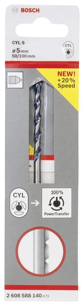Bosch CYL-5 BlueGT Beton Matkap Ucu 5*100 mm