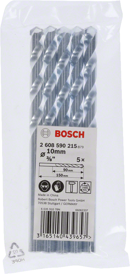 Bosch CYL-1 Taş Matkap Ucu 10*150 mm 5 li