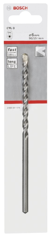 Bosch CYL-3 Beton Matkap Ucu 6*150 mm
