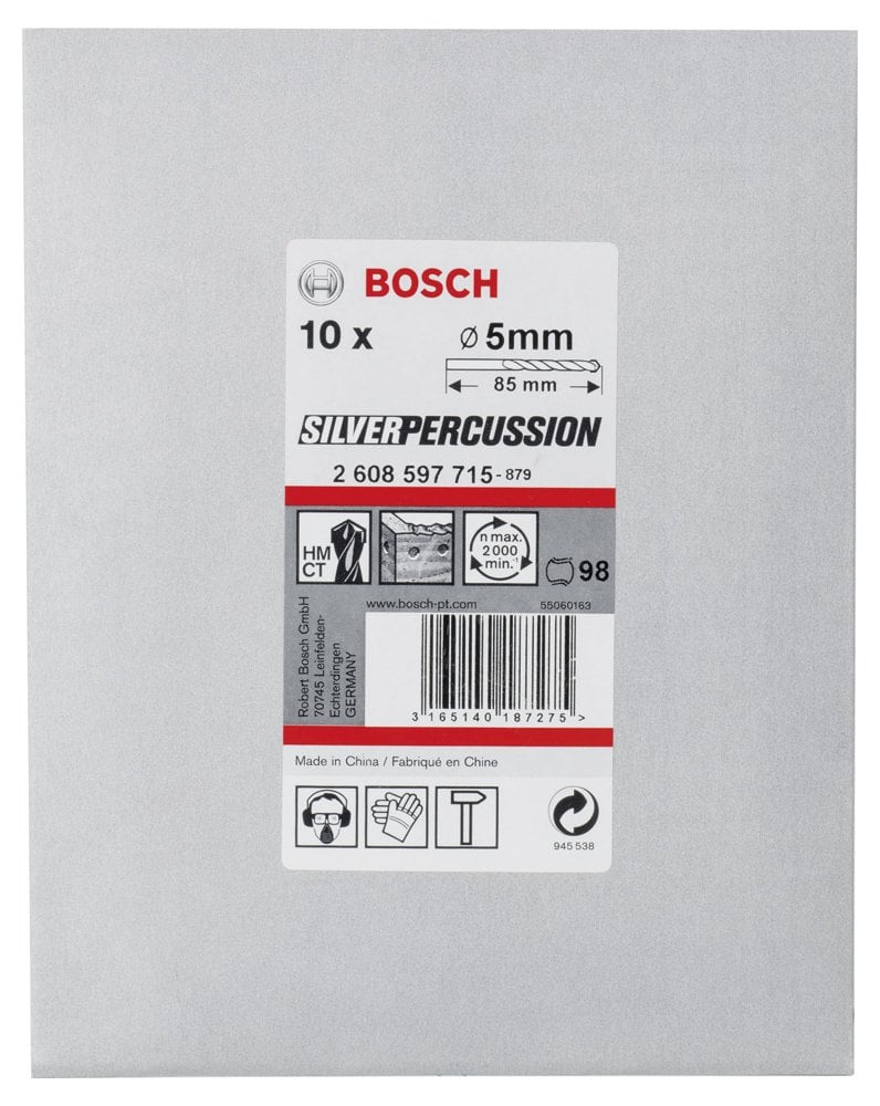 Bosch CYL-3 Beton Matkap Ucu 5*85 mm 10 lu