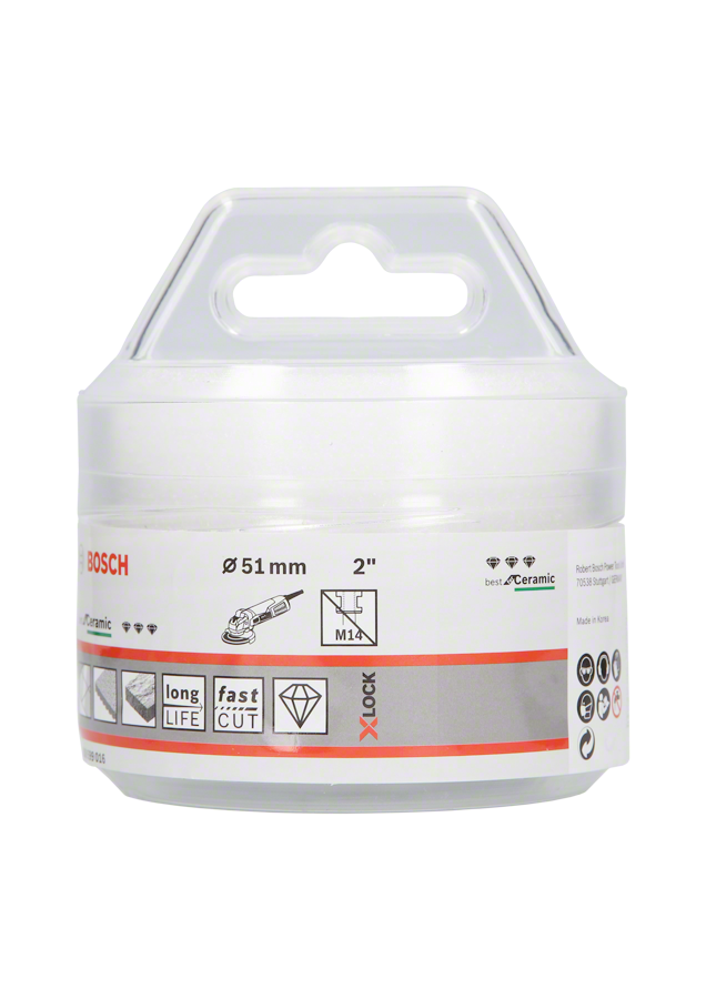 Bosch PRO Ceramic Dry X-LOCK Elmas Delici Uç 51mm
